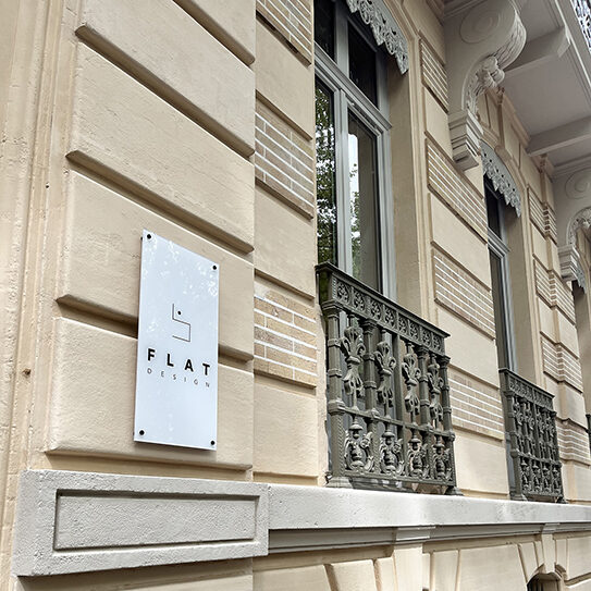 Enseigne Showroom Edouard Gallery Toulouse France