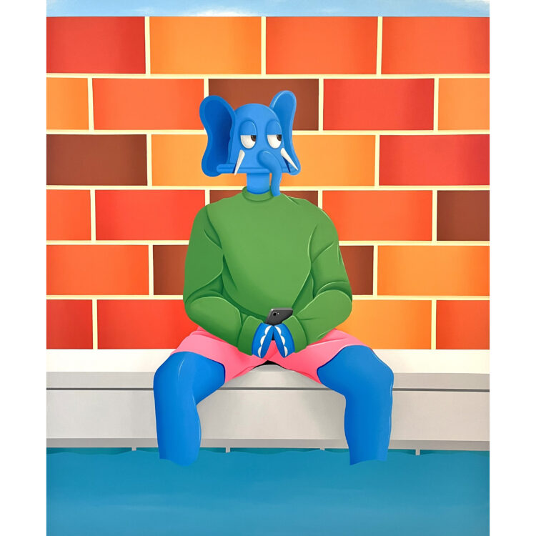 KARL_NDA_ADOPO_J_AIME_PAS_TROP_LA_PISCINE_MOI_120x100cm_2024
